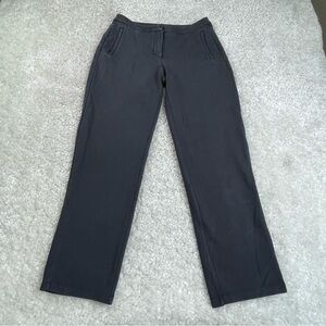Lululemon On The Move Ponte Pants in Dark Gray. Ankle Office Travel Technical 6